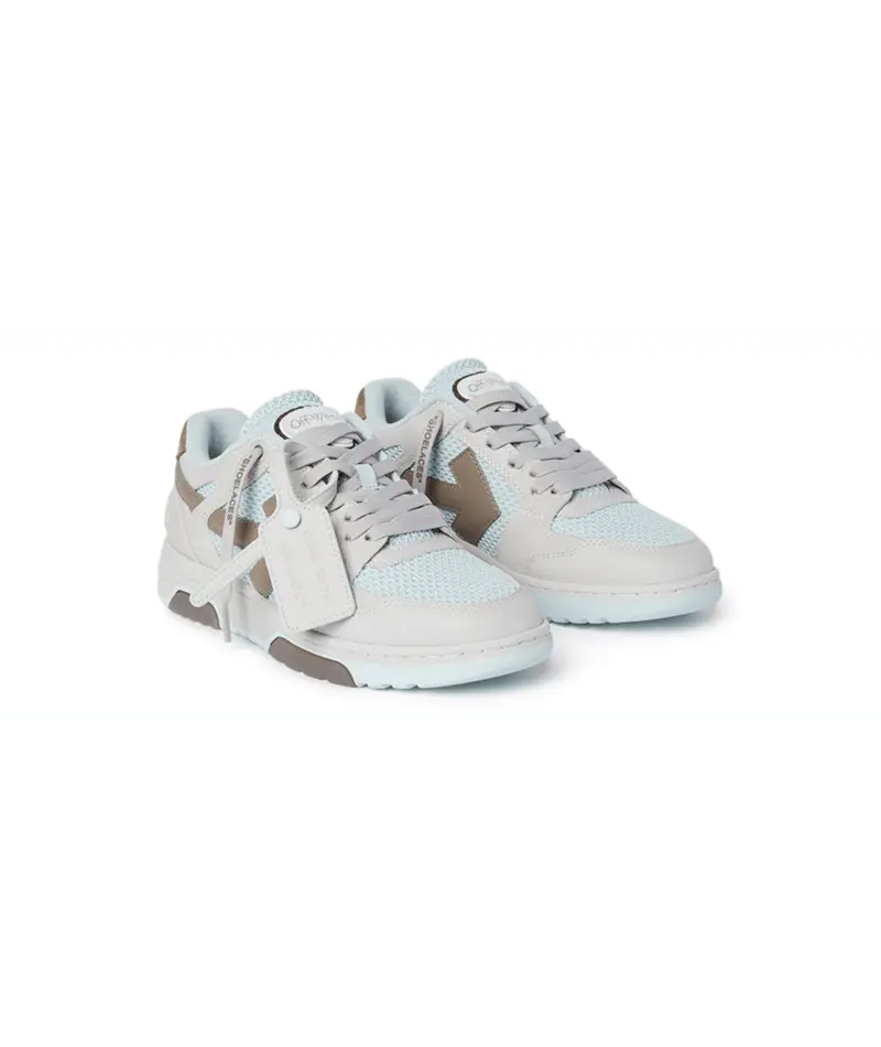 Femme Sneakers Off White Bleu Gris - W-SLIM OUT OF OFFICE-003 (WOMENS) Off-White