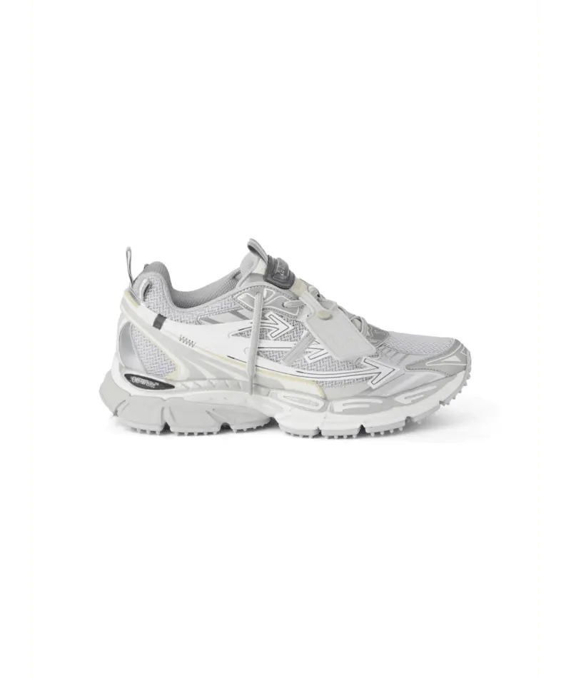Femme Sneakers Off White Gris Argent - W-OW BE RIGHT BACK-04712 (WOMENS) Off-White