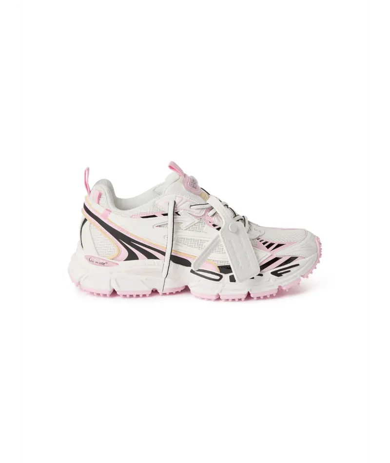 Femme Sneakers Off White Blanc Rose - W-BE RIGHT BACK MESH-001 (WOMENS) Off-White