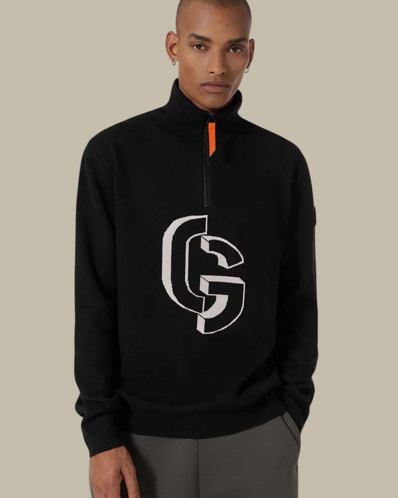 Pull Camionneur Gertrude Noir - Lewis
