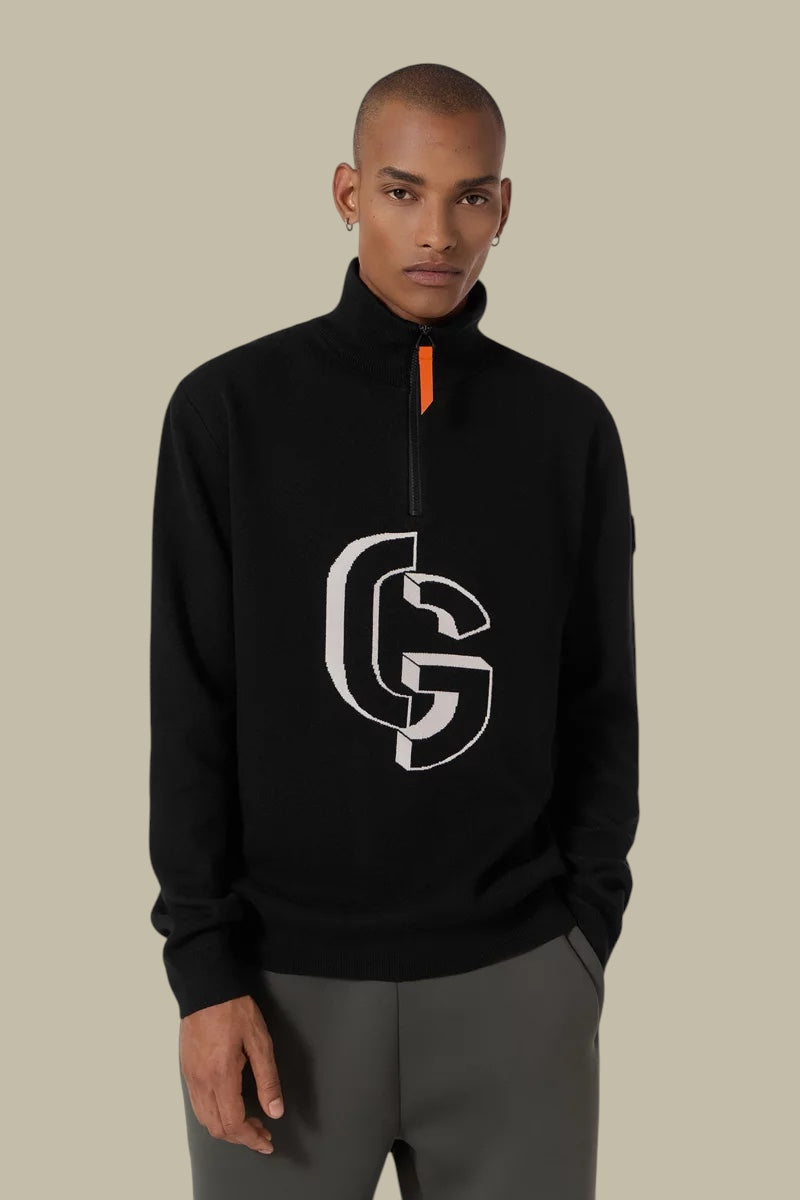Pull Camionneur Gertrude Noir - Lewis