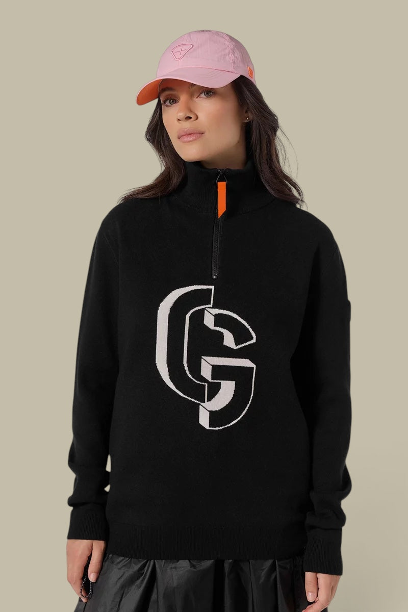 Pull Camionneur Gertrude Noir - Lewis