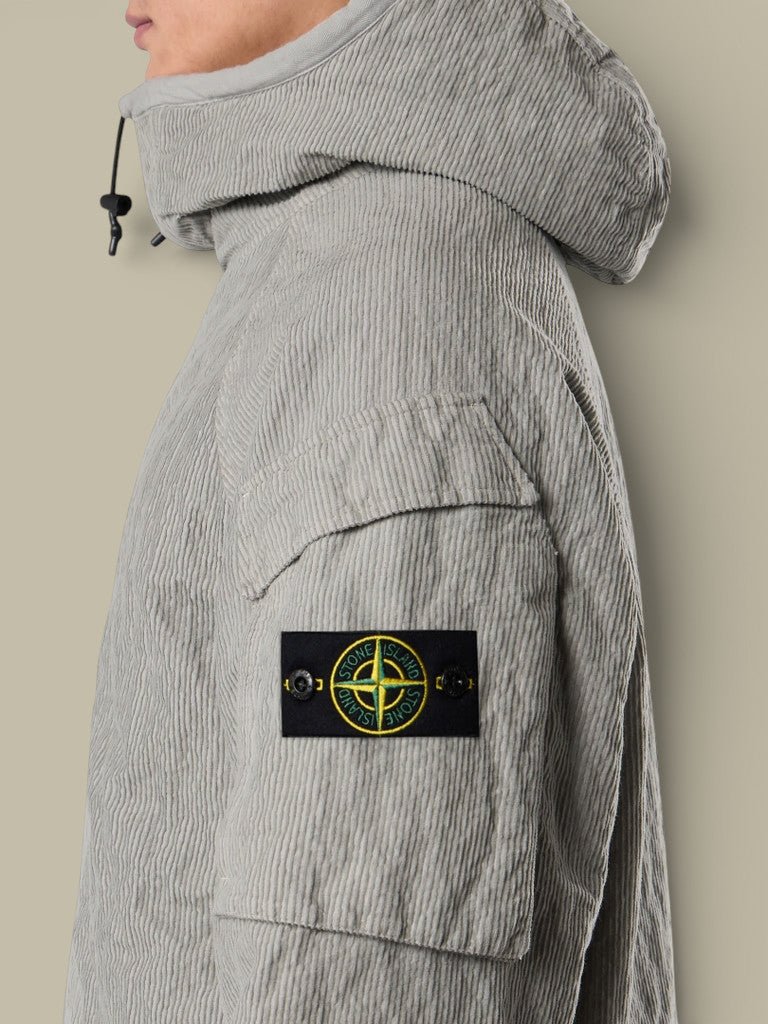 Manteaux Veste Stone Island Gris - Corduroy - veste