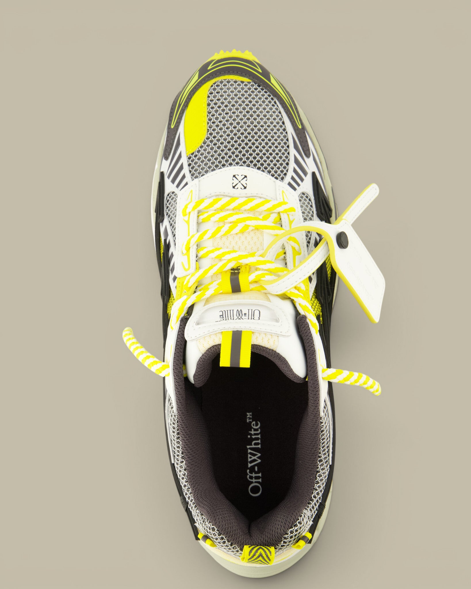 Sneakers Off-White Be Right Back  -  Yellow Black Off-White