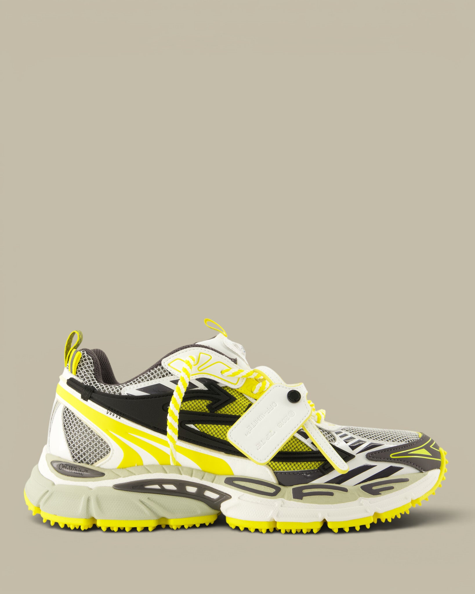 Sneakers Off-White Be Right Back  -  Yellow Black Off-White