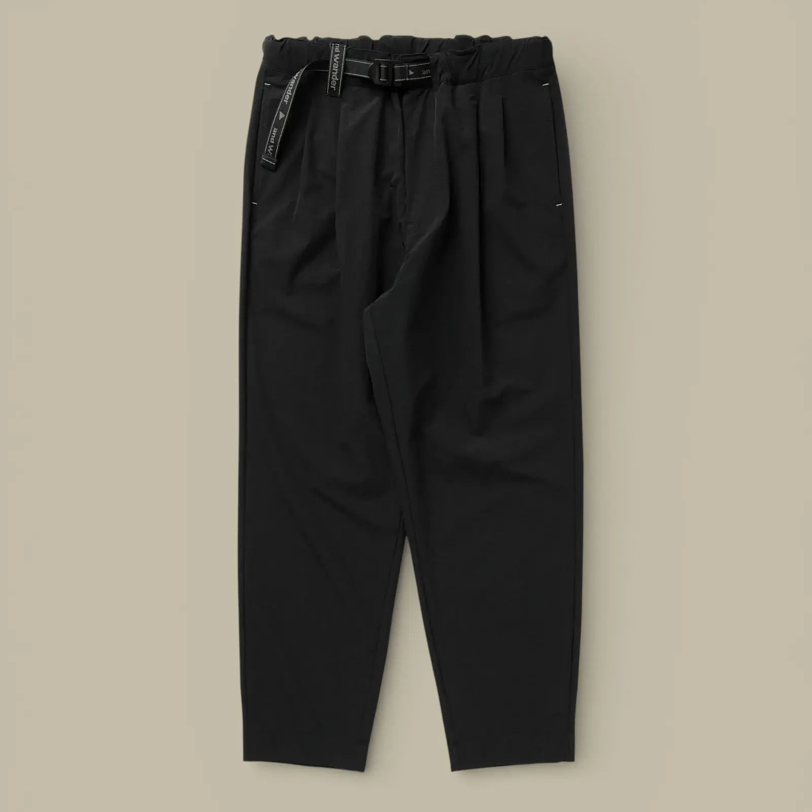 Pantalon And wander Noir - Technique - pantalon