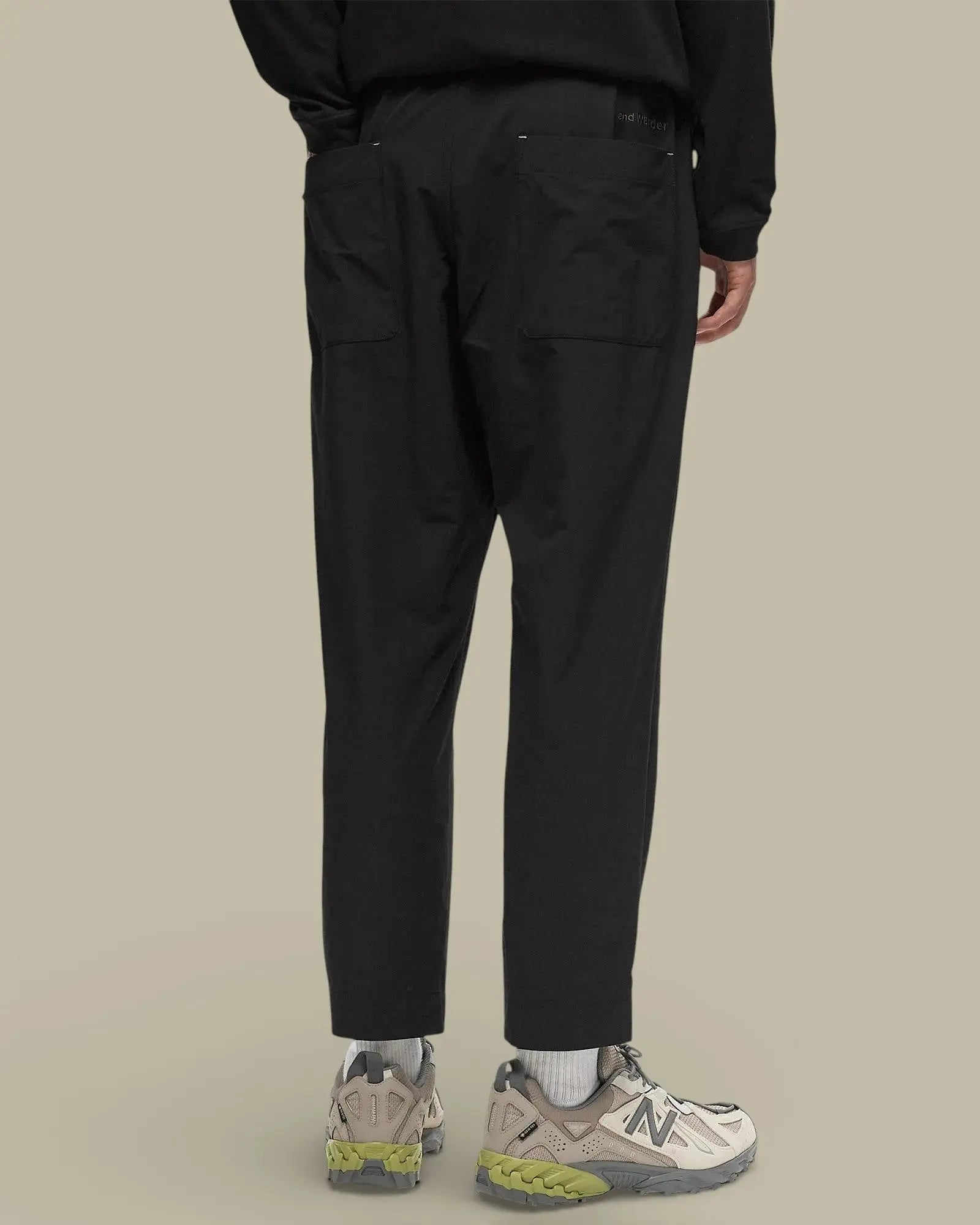 Pantalon And wander Noir - Technique - pantalon