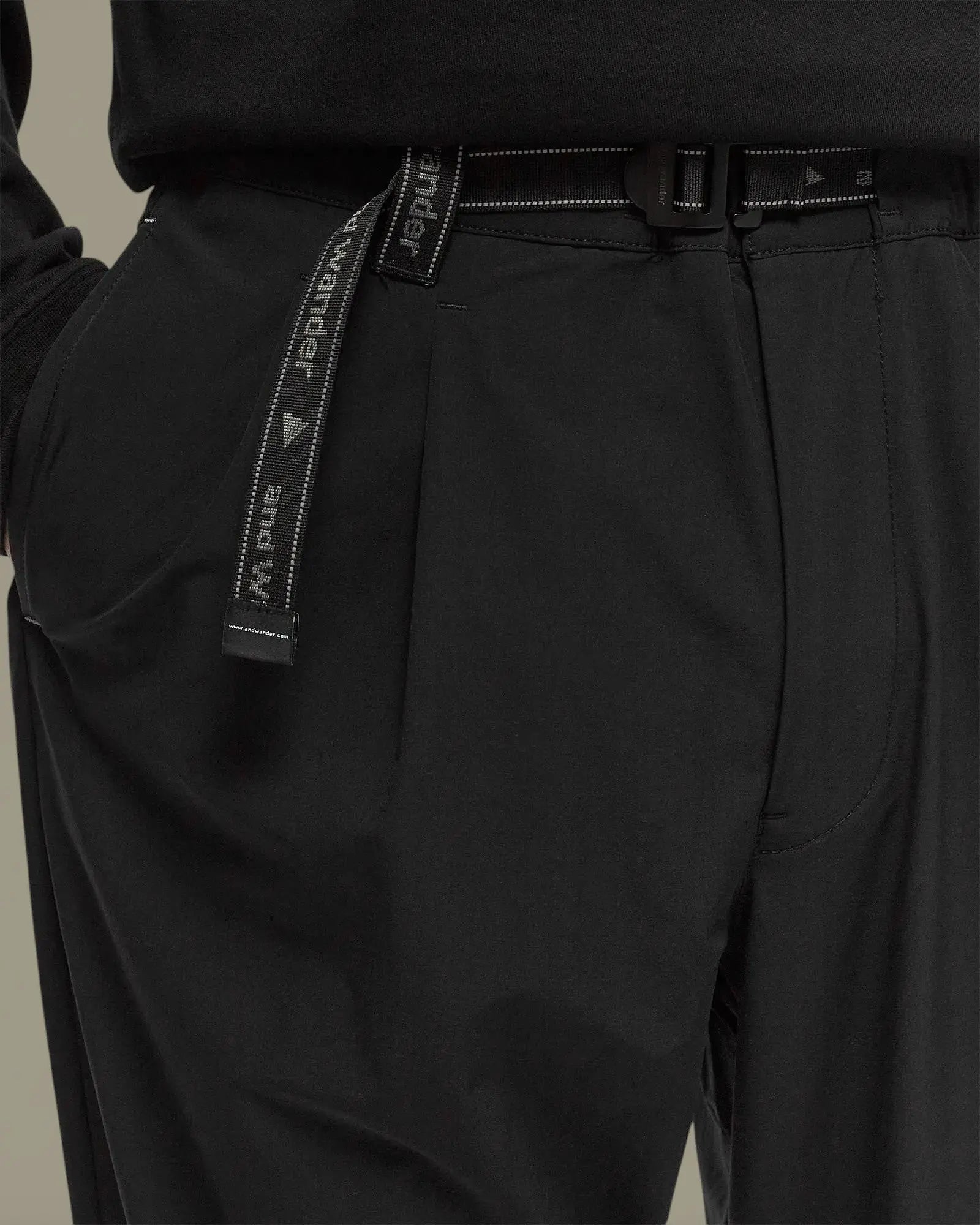 Pantalon And wander Noir - Technique - pantalon