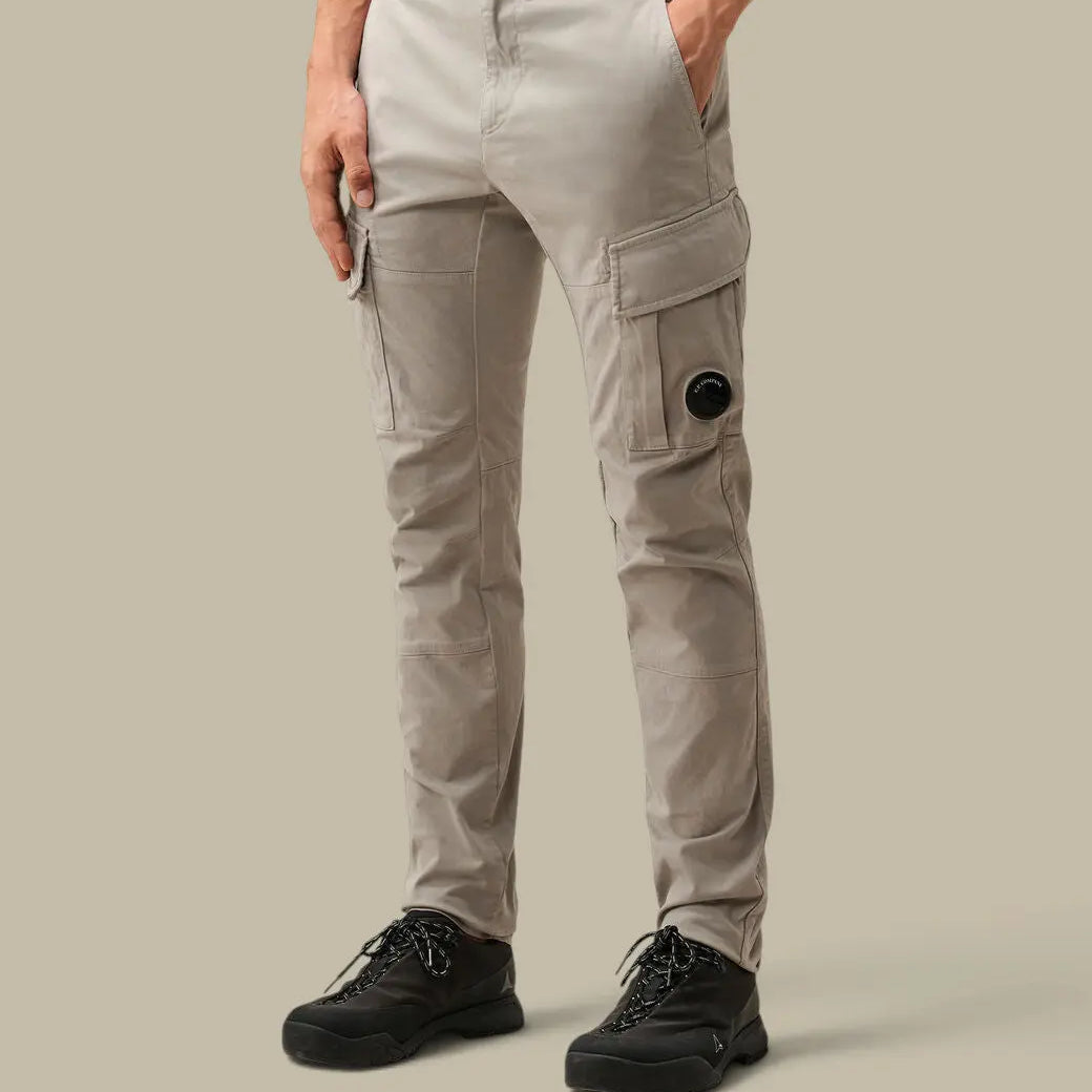 Pantalon C.P. Company Gris Beton - Cargo Stretch C.P. Company