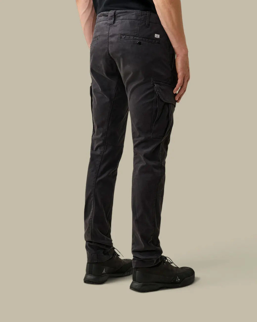 Pantalon C.P. Company Gris Foncé - Cargo Stretch C.P. Company