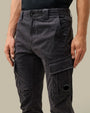 Pantalon C.P. Company Gris Foncé - Cargo Stretch C.P. Company