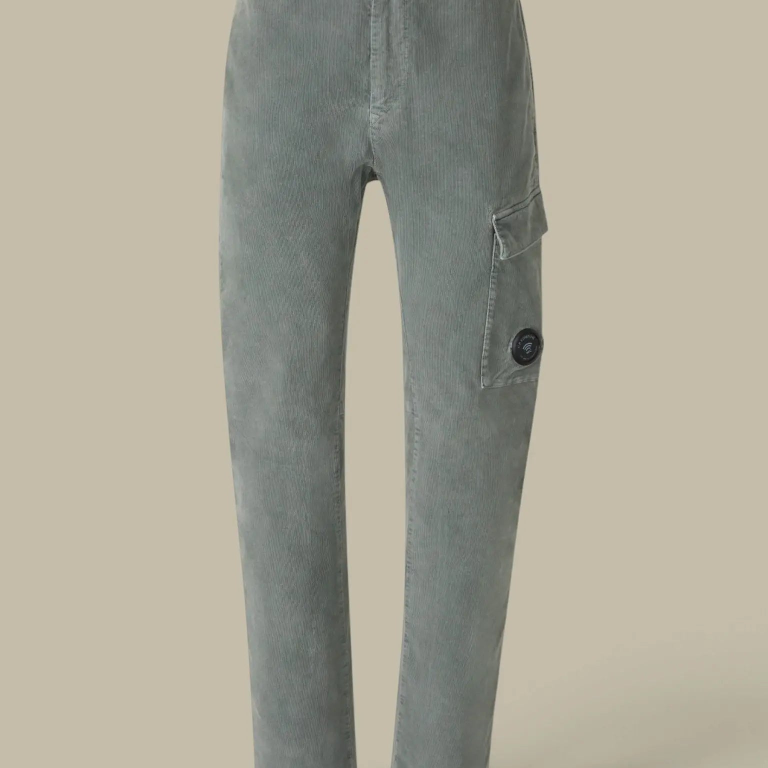 Pantalon C.P. Company Gris - Velours Côtelé C.P. Company