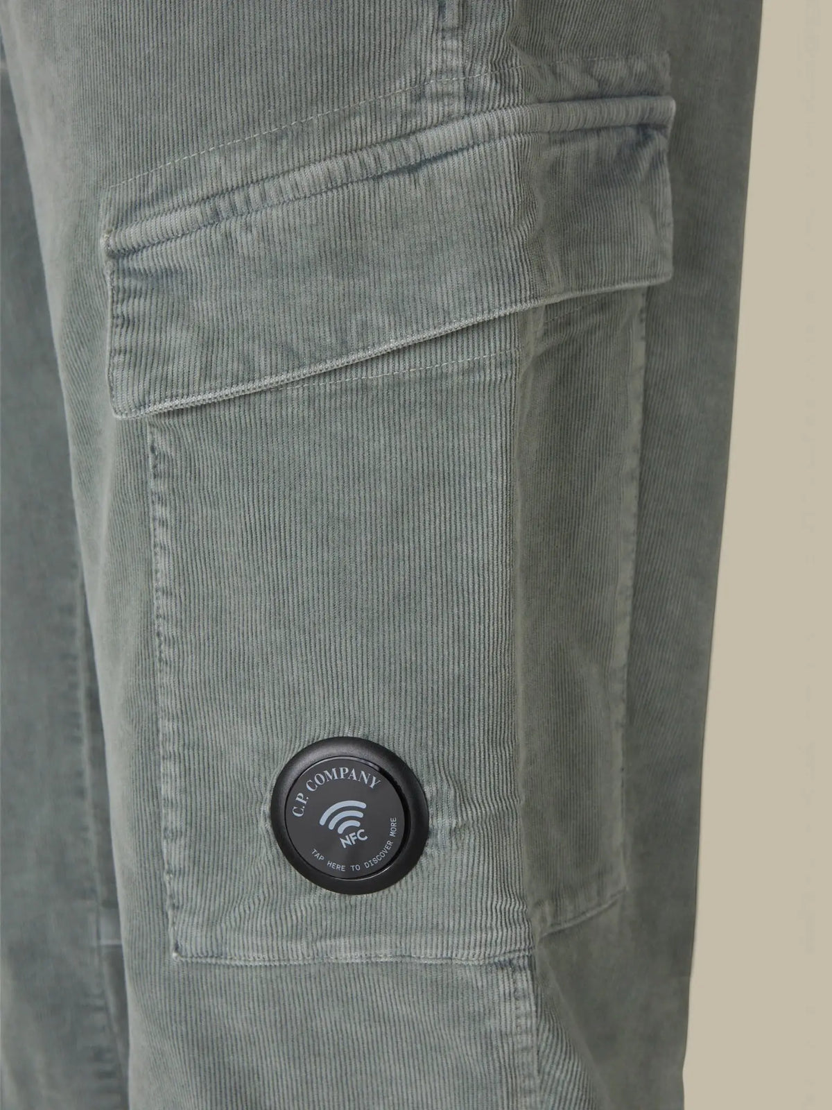 Pantalon C.P. Company Gris - Velours Côtelé C.P. Company