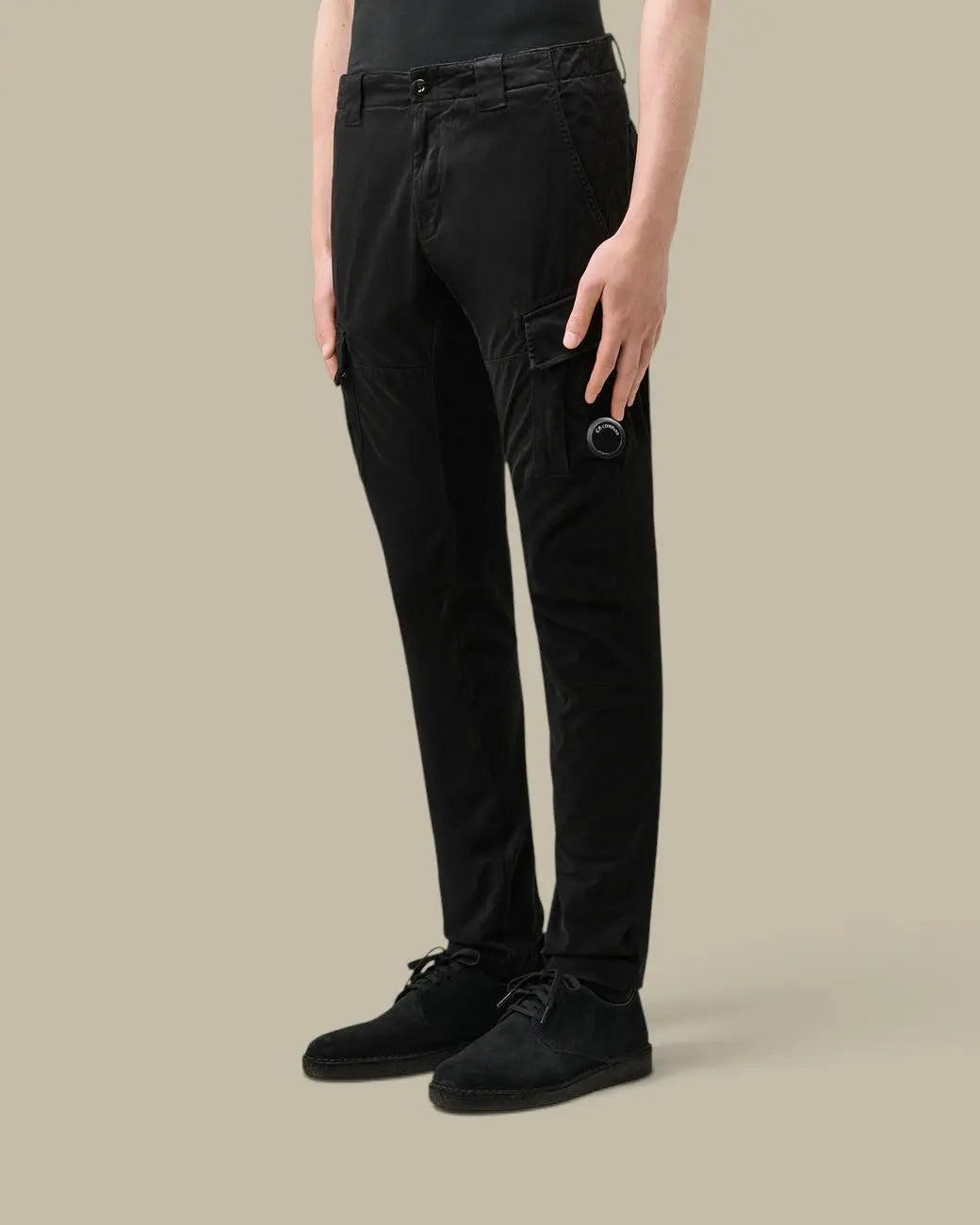 Pantalon C.P. Company Noir - Cargo Stretch C.P. Company