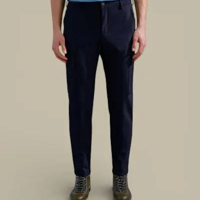 Pantalon Cargo Paul And Shark Bleu Marine - Dynamic Stretch - pantalon