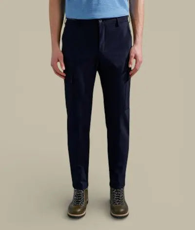 Pantalon Cargo Paul And Shark Bleu Marine - Dynamic Stretch - pantalon