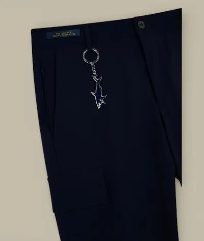 Pantalon Cargo Paul And Shark Bleu Marine - Dynamic Stretch - pantalon