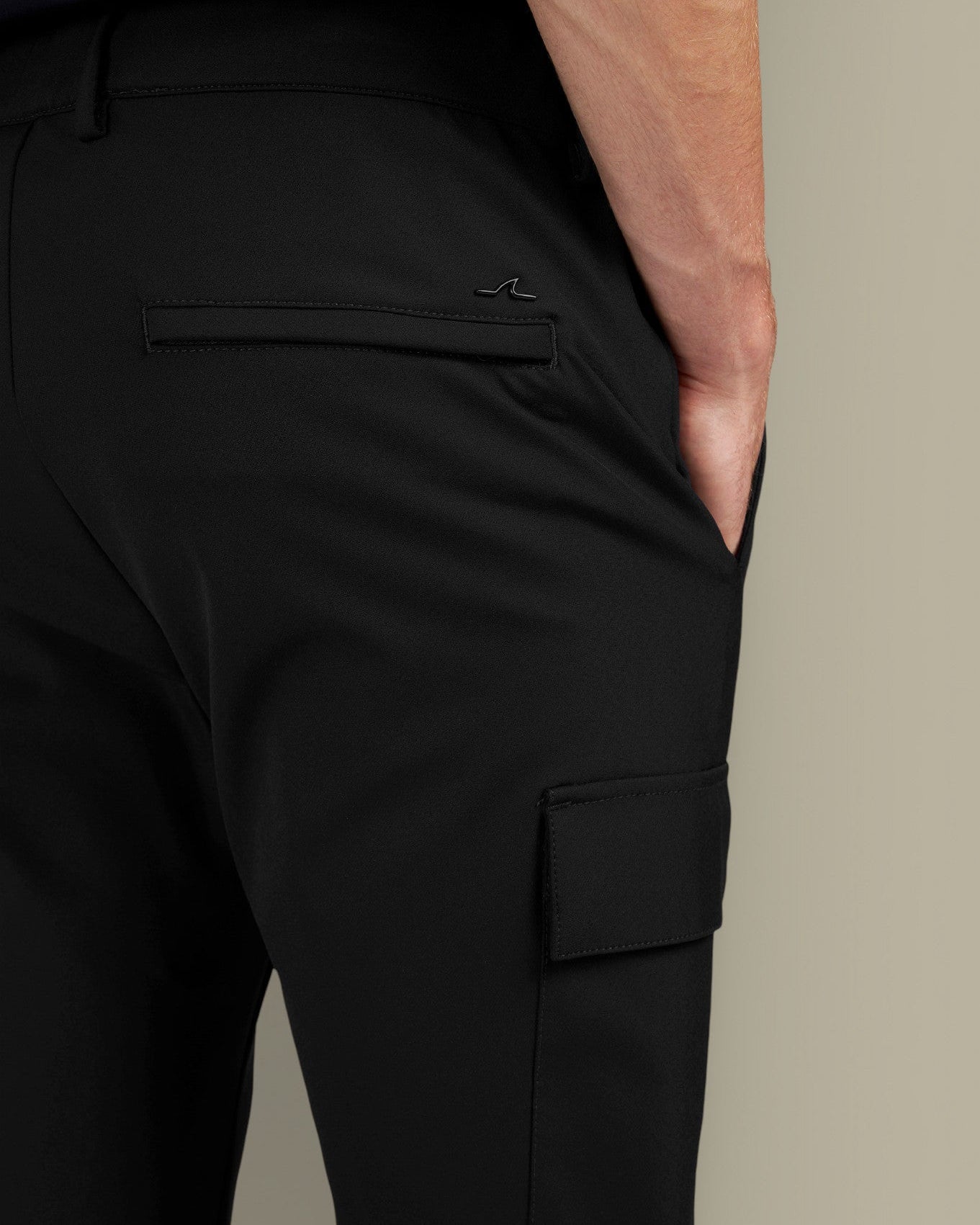 Pantalon Cargo Paul And Shark Noir - Dynamic Stretch - pantalon