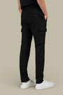 Pantalon Cargo Paul And Shark Noir - Dynamic Stretch - pantalon
