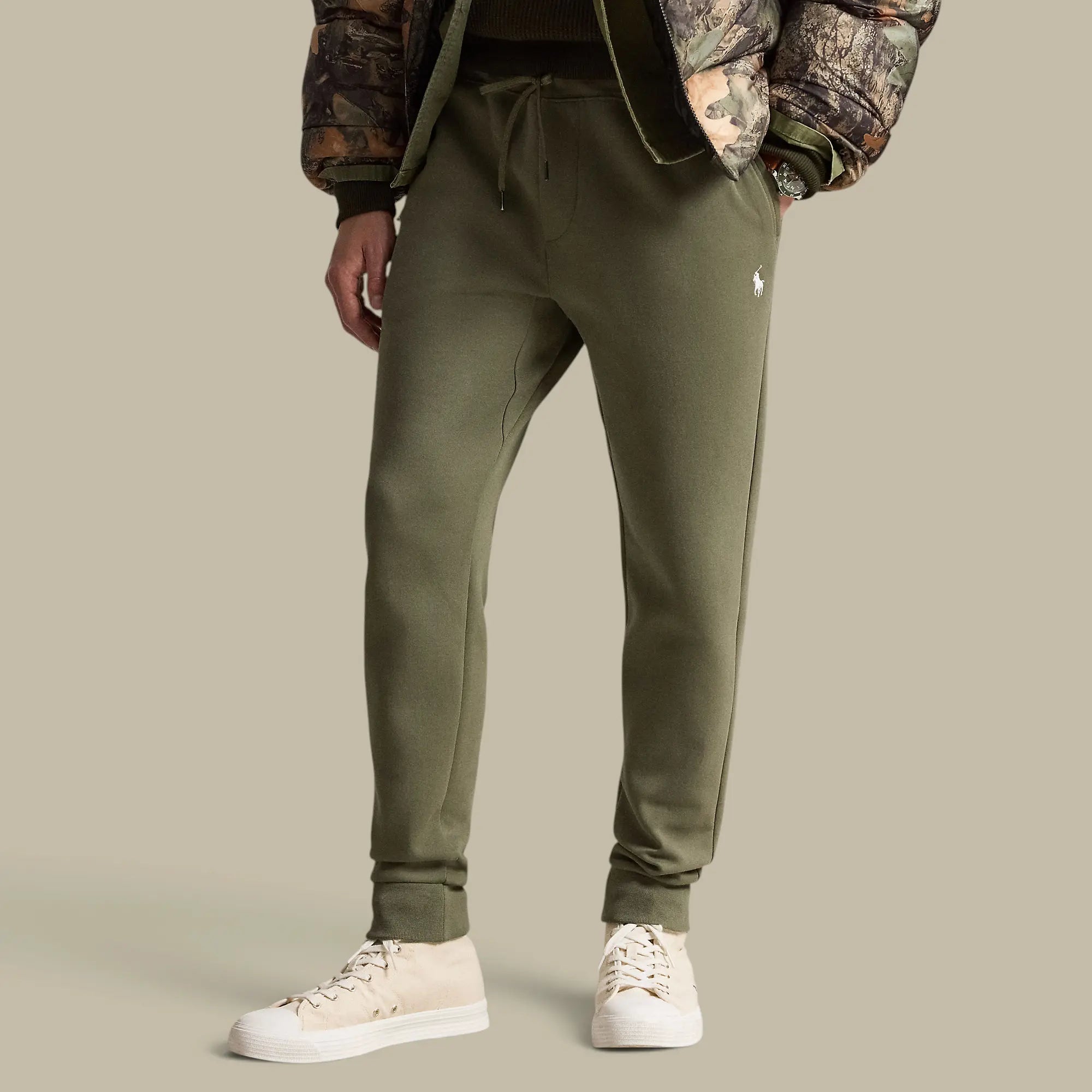 Pantalon de Jogging Ralph Lauren Kaki - Technique Ralph Lauren