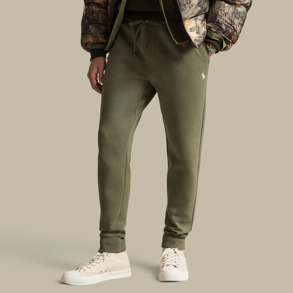 Pantalon de Jogging Ralph Lauren Kaki - Technique Ralph Lauren