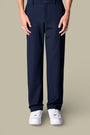 Pantalon en Nylon Gertrude - Bleu Marine - pantalon