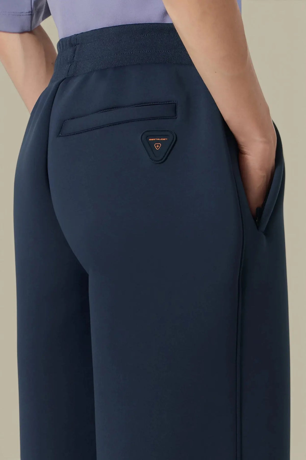 Pantalon Gertrude Bleu Nuit - Scuba Gertrude