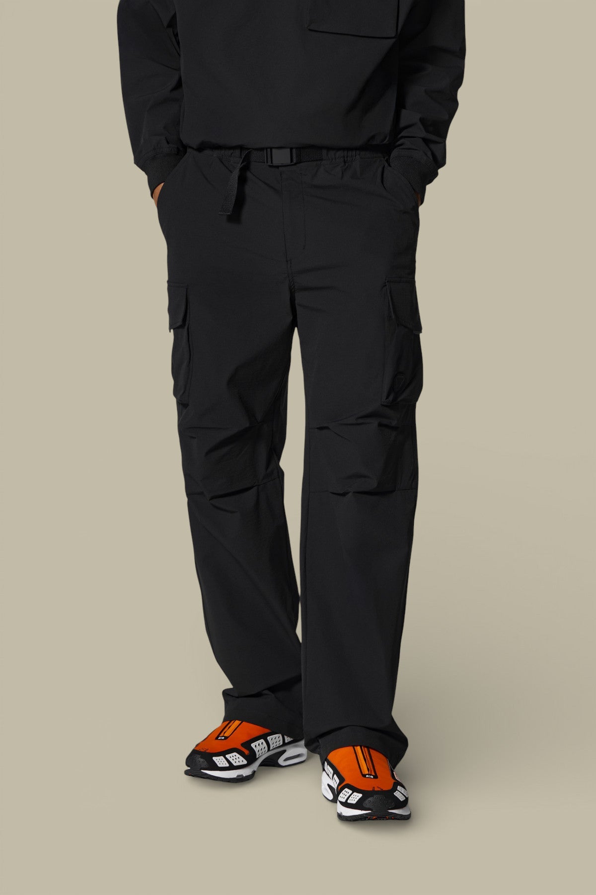 Pantalon Gertrude Noir - ripstop stretch - Cargo