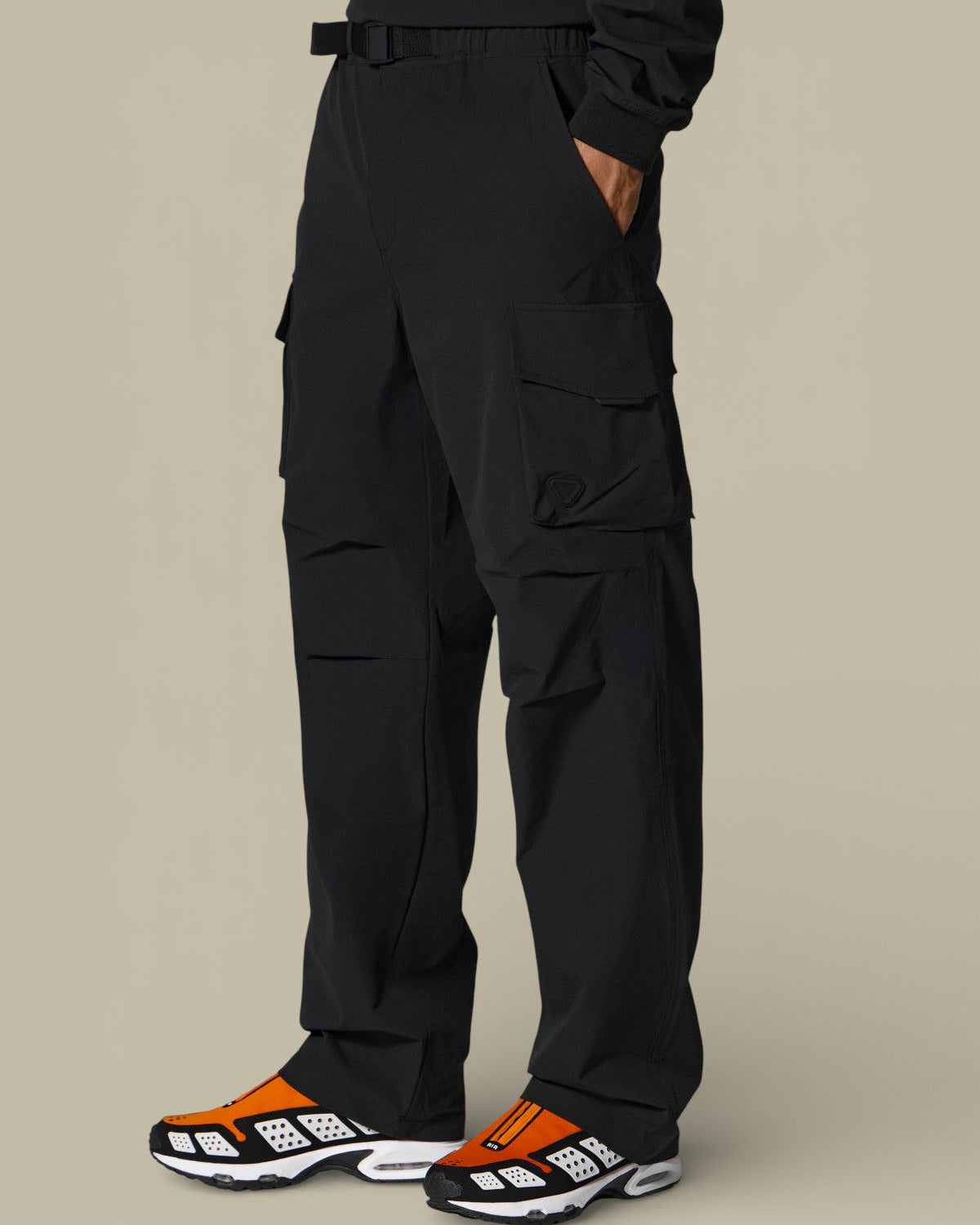 Pantalon Gertrude Noir - ripstop stretch - Cargo