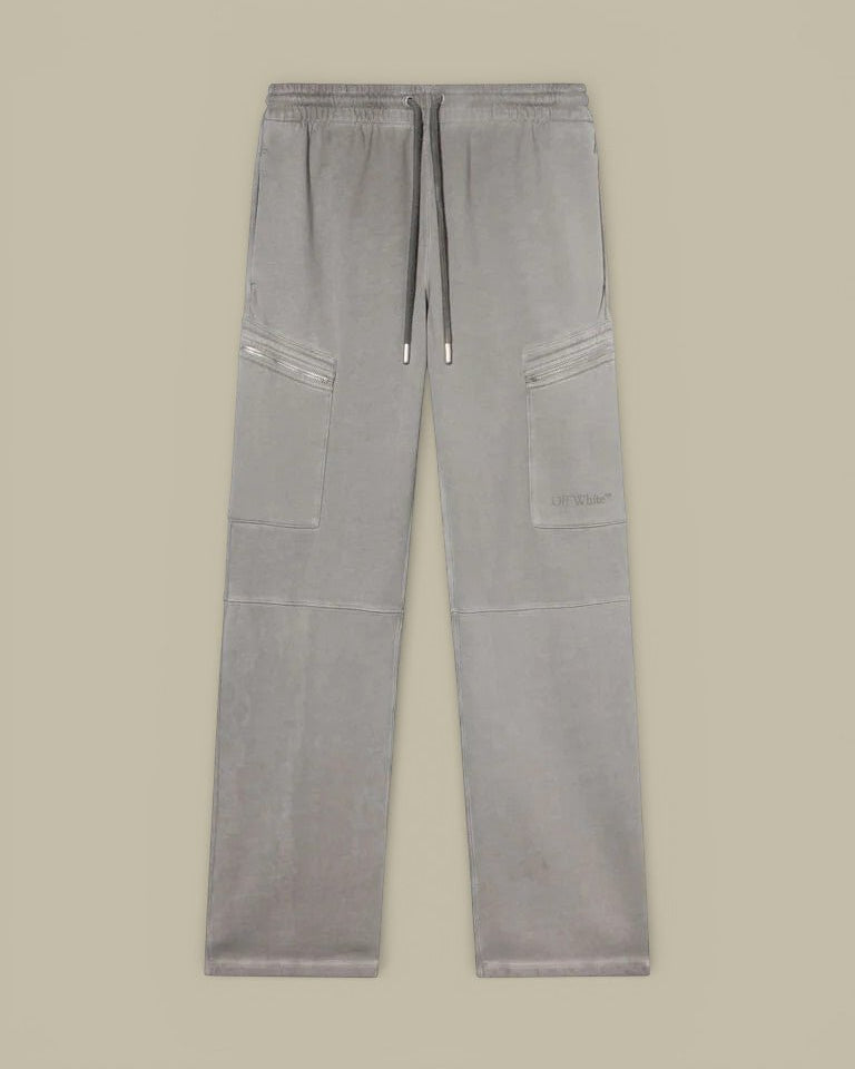 Pantalon Jogg Cargo Off - White Gris - pantalon