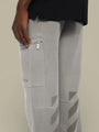 Pantalon Jogg Cargo Off - White Gris - pantalon