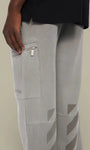 Pantalon Jogg Cargo Off - White Gris - pantalon
