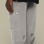Pantalon Jogg Cargo Off - White Gris - pantalon