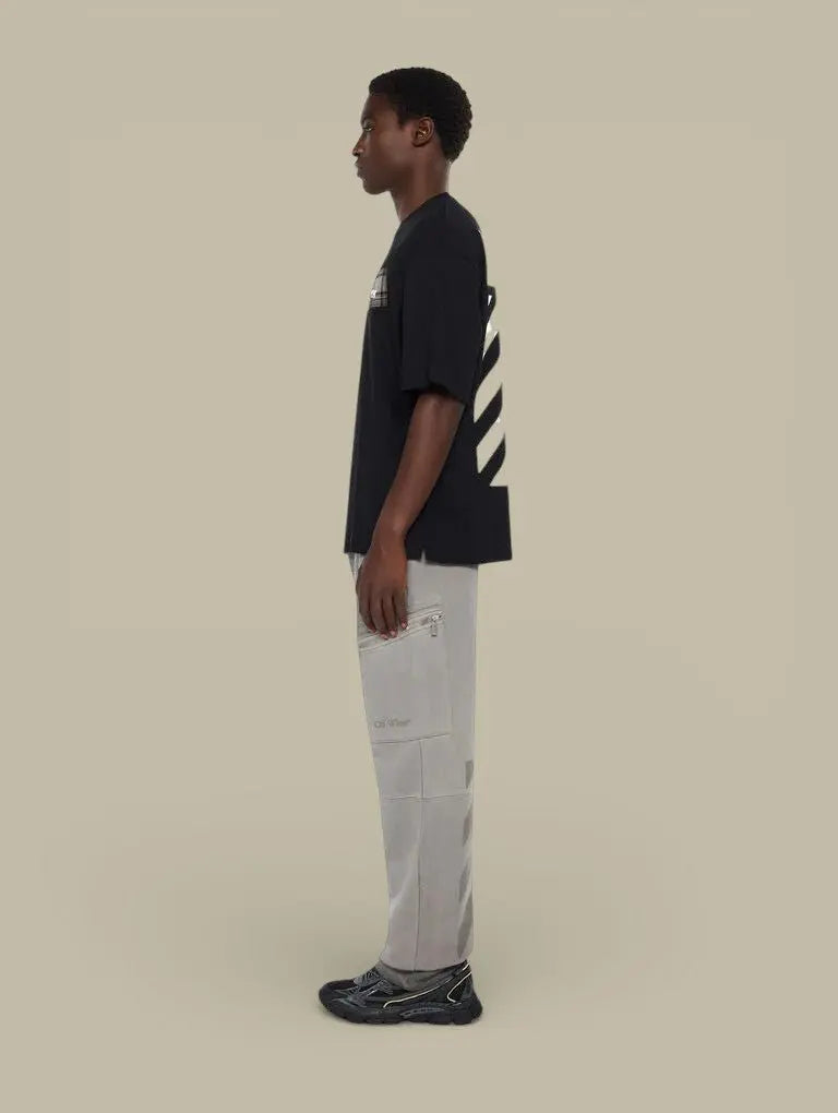 Pantalon Jogg Cargo Off - White Gris - pantalon