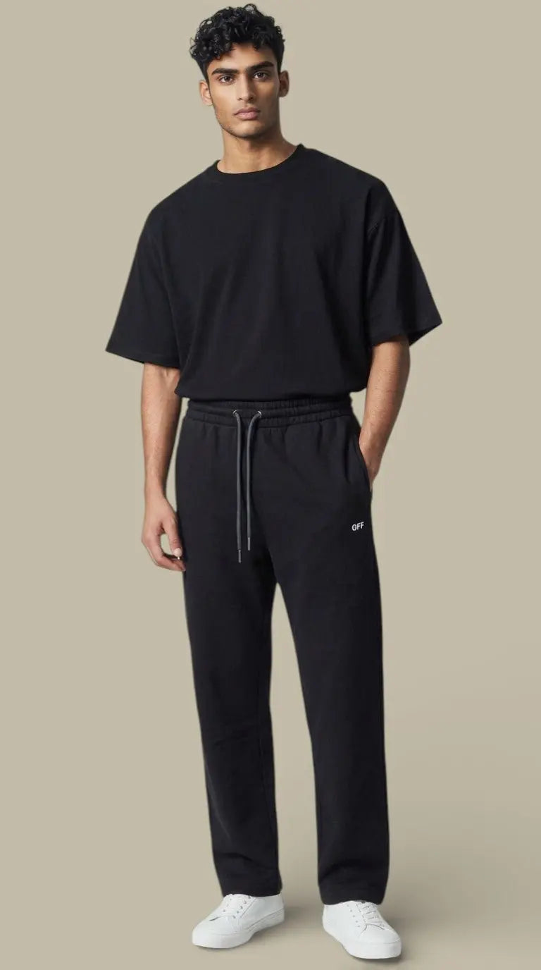 Pantalon Off - White Noir - Paint Arrow - pantalon