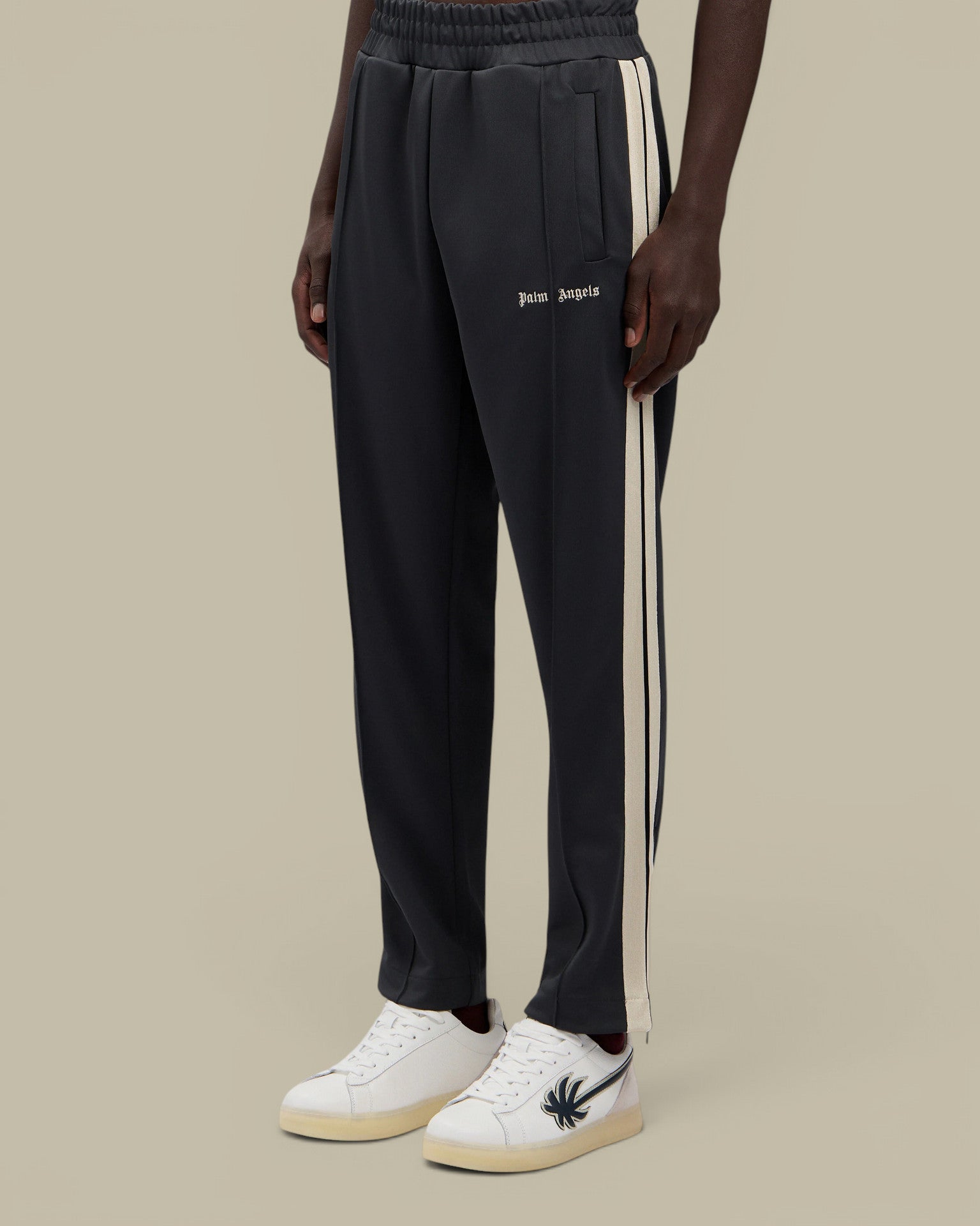 Pantalon Palm Angels Noir - Classic Logo Track Pants Palm Angels