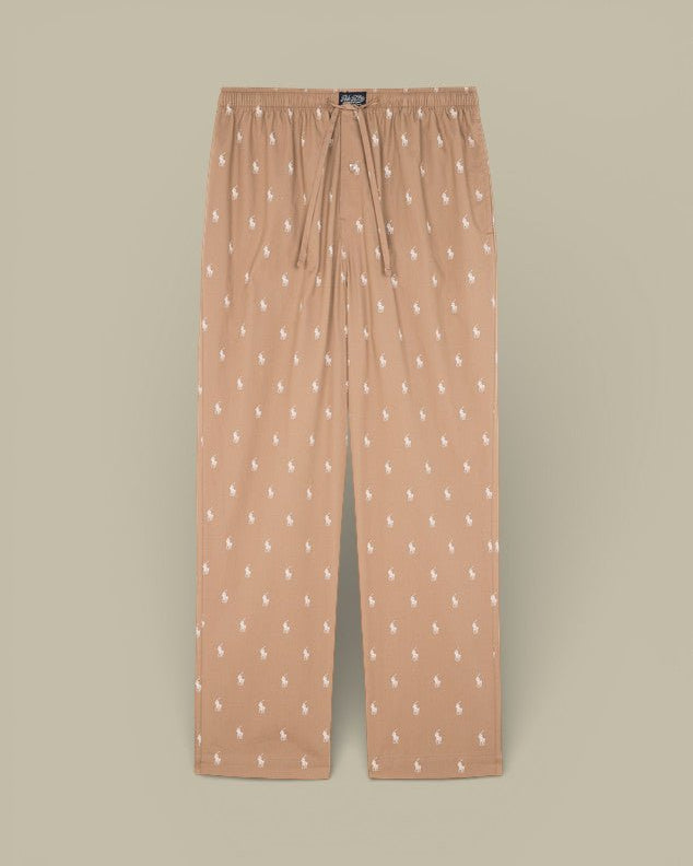 Pantalon Ralph Lauren Beige - Monogramme - pantalon
