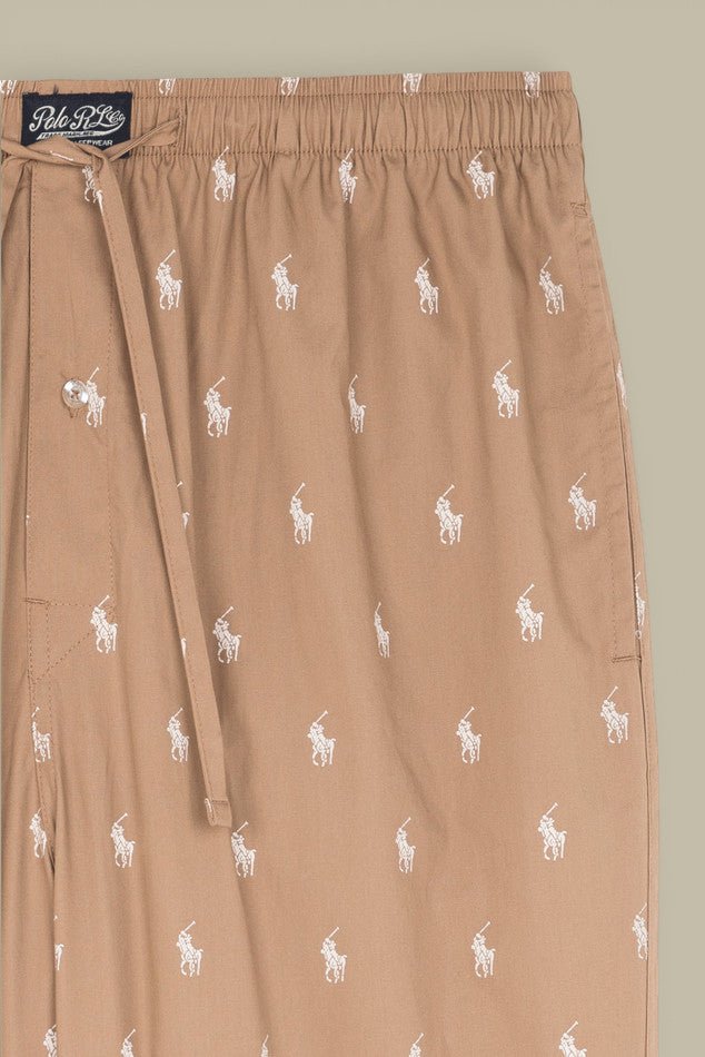 Pantalon Ralph Lauren Beige - Monogramme - pantalon