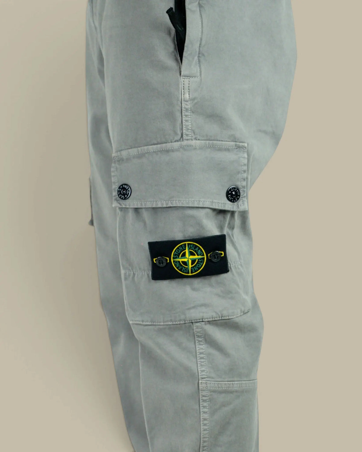 Pantalon Stone Island Gris - Cargo Stretch Stone Island
