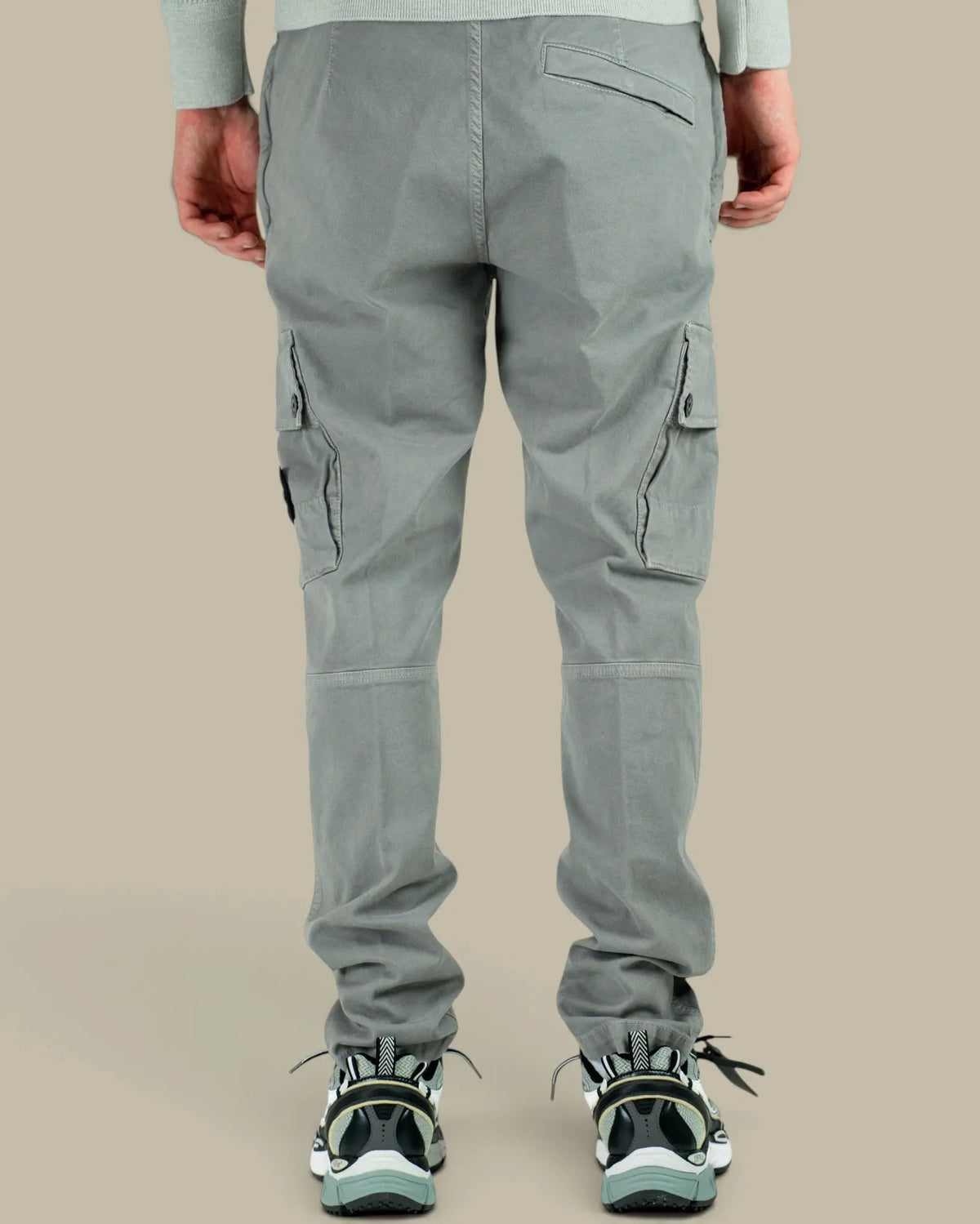 Pantalon Stone Island Gris - Cargo Stretch Stone Island
