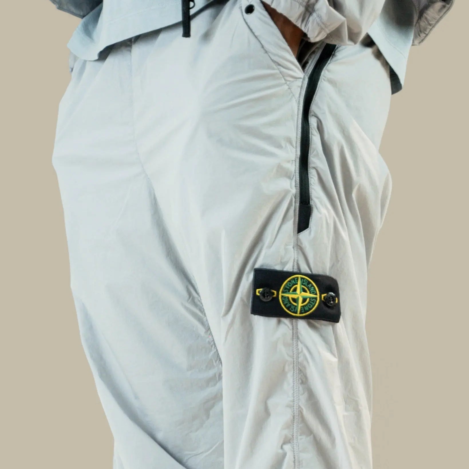 Pantalon Stone Island Gris - Technique Stone Island