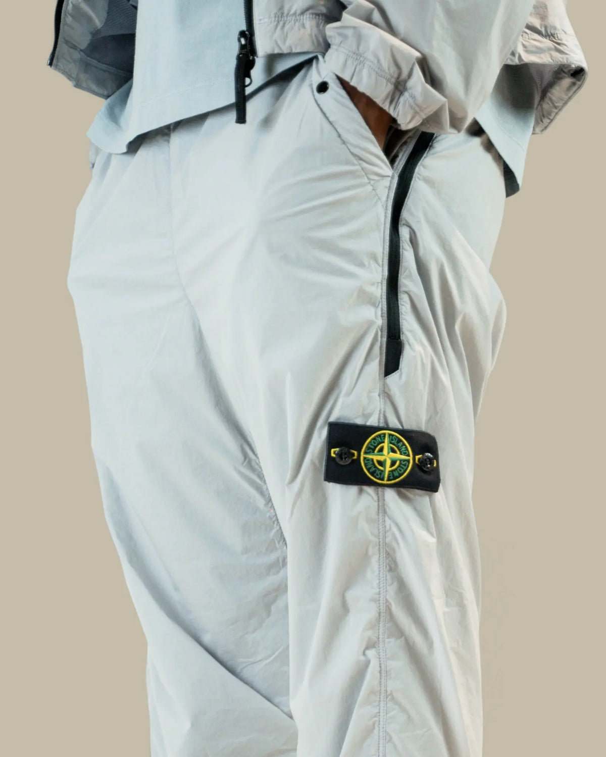 Pantalon Stone Island Gris - Technique Stone Island