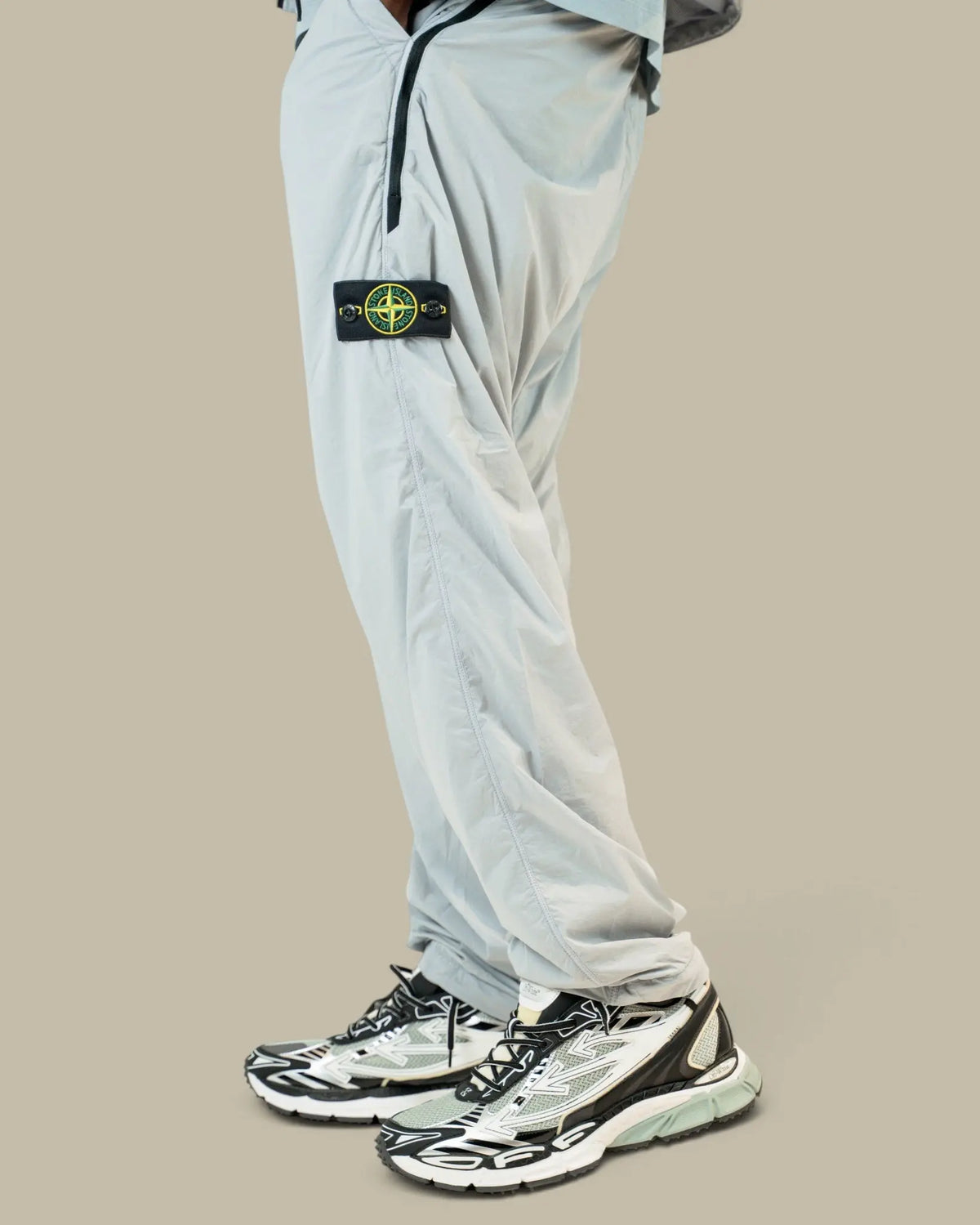 Pantalon Stone Island Gris - Technique Stone Island