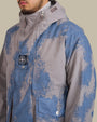 Parka Stone Island Gris - Hand Painted David Light-Tc Stone Island