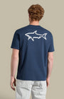 T-shirt Paul and Shark Navy - Logo requin dans le dos Paul and Shark