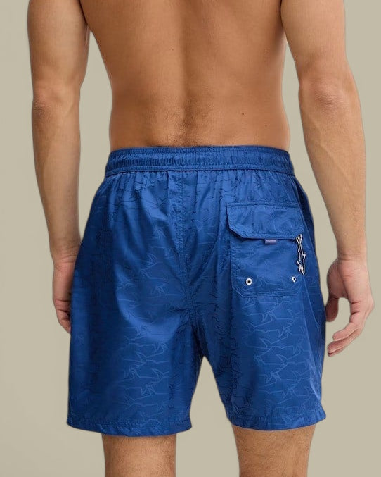 Short de Bain Paul and Shark Bleu - Monogramme Paul and Shark