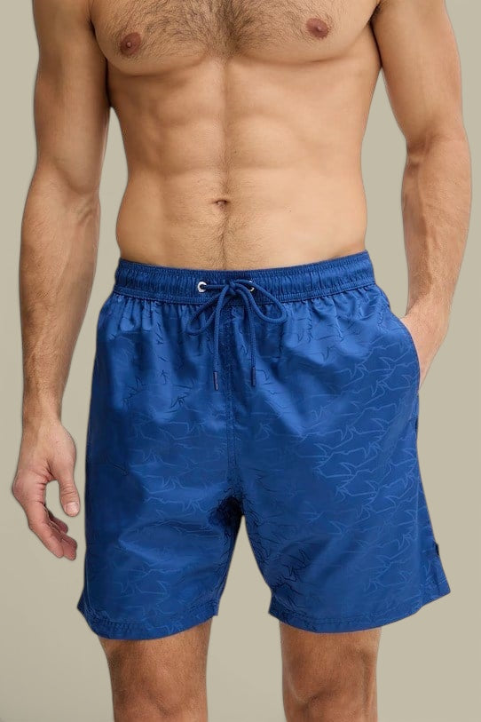 Short de Bain Paul and Shark Bleu - Monogramme Paul and Shark
