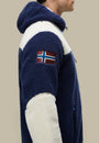 Polaire à Capuche Napapijri Bleu marine - Yupik Napapijri