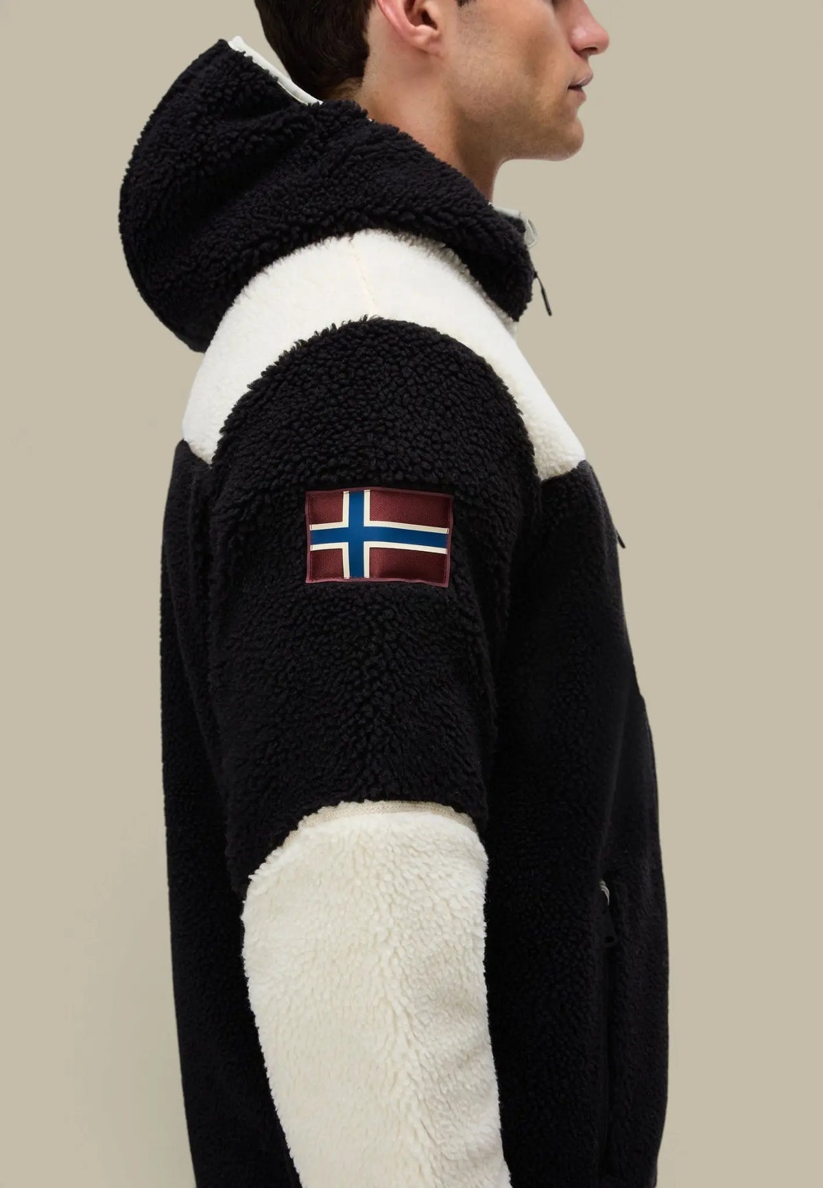 Polaire à Capuche Napapijri Noir - Yupik Napapijri