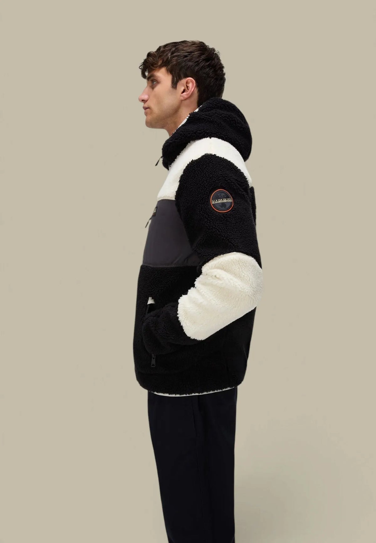 Polaire à Capuche Napapijri Noir - Yupik Napapijri